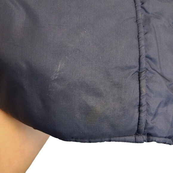 Men's Arrow Red Plaid Blue Reversible Wool Vest L - Picture 9 of 13